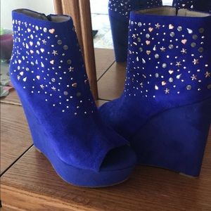 RACHEL Rachel Roy Shoes - Royal Ankle Booties RACHEL Rachel Roy Shoes - Royal Ankle Booties